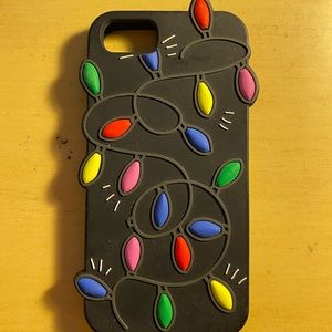 Christmas lights iPhone 7 phone case